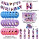 Set decoratiuni petrecere Chelfonds K-pop Devil Hunter, 36 piese, multicolor