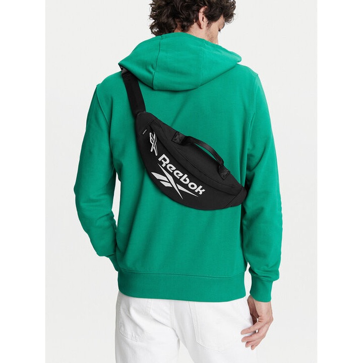 Reebok sporttáska, uniszex, fekete, RBK-039-CCC-05 modell