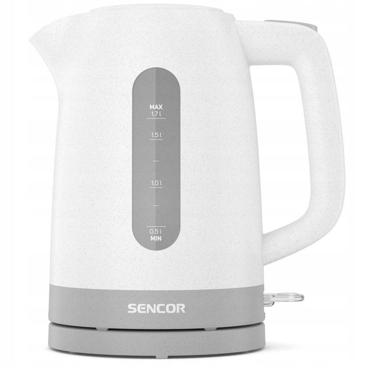 Sencor SWK 1738WH Elektromos vízforraló 2200 W, 1, 7 L, Biztonsági védelem forralás és túlmelegedés ellen, Fehér