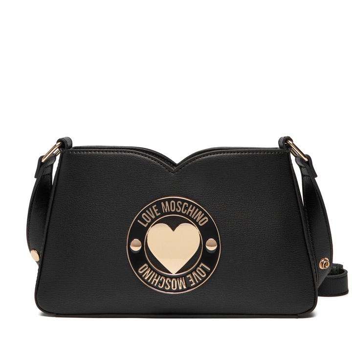 Geanta dama Love Moschino, ecologica, neagra, model JC4365PP0NKG0000