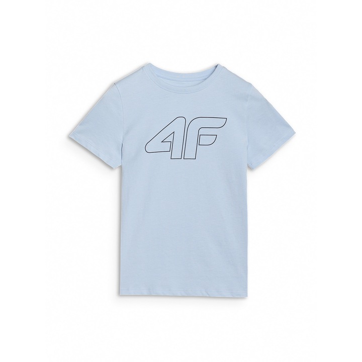 Fiú póló, 4F, kék, pamut, Kék, 140 CM