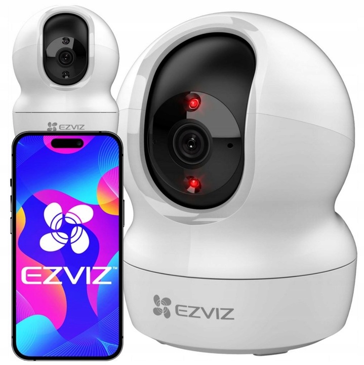 Camera de supraveghere interior EZVIZ CP1 PRO, FullHD 1080p, audio bidirectional, detectie miscare, WiFi