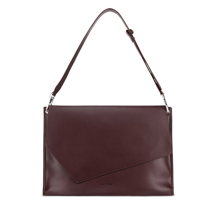 Női táska Gino Rossi, CS6336 modell, barna színű, szintetikus anyag