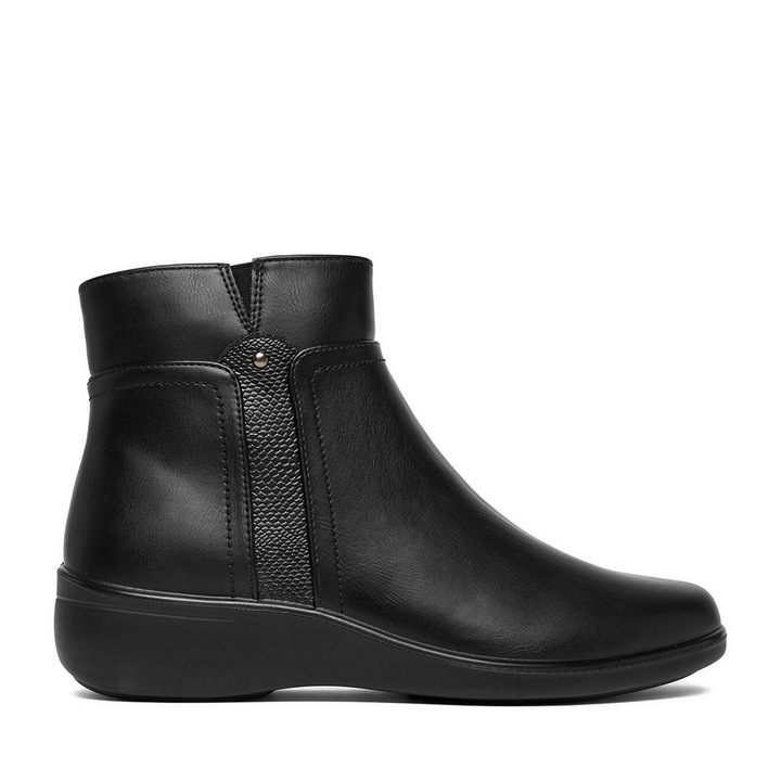 Botine dama Clara Barson, negru, sintetic, CEO-LM3C9626-01, 38 EU