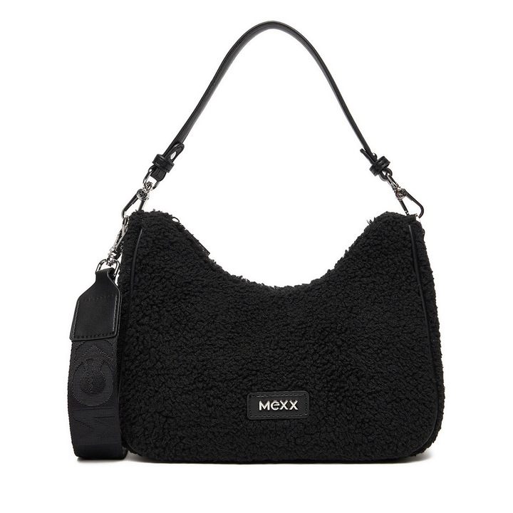Mexx női táska, fekete, C-MEXX-L-032-08, textil anyag