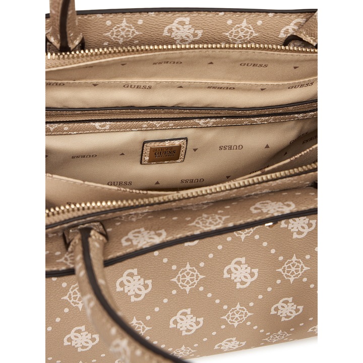 Дамска чанта Guess Biscotti Logo Silia, екологична, 90220