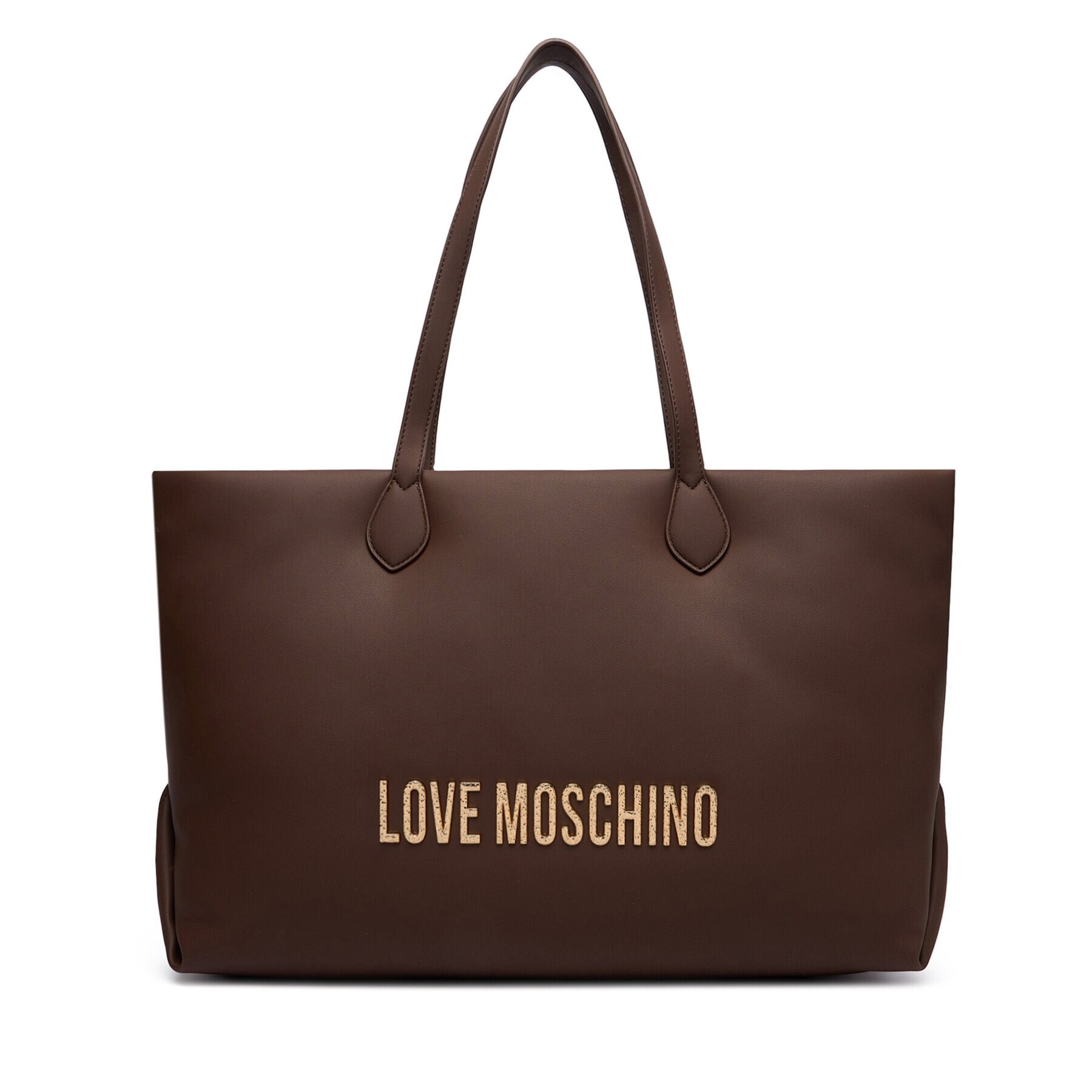 Geanta dama, Love Moschino, piele ecologica, 30x25 cm, maro - eMAG.ro