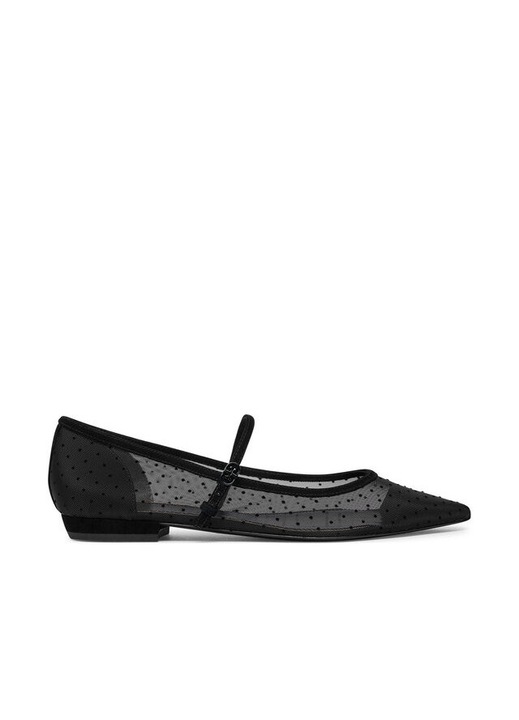 Balerini dama Tory Burch, textil, negru