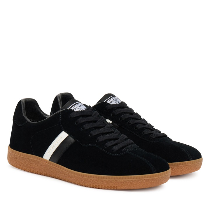 Дамски кецове Guess By Marciano JBLK 5YGZ39 7369A, естествена кожа, черни