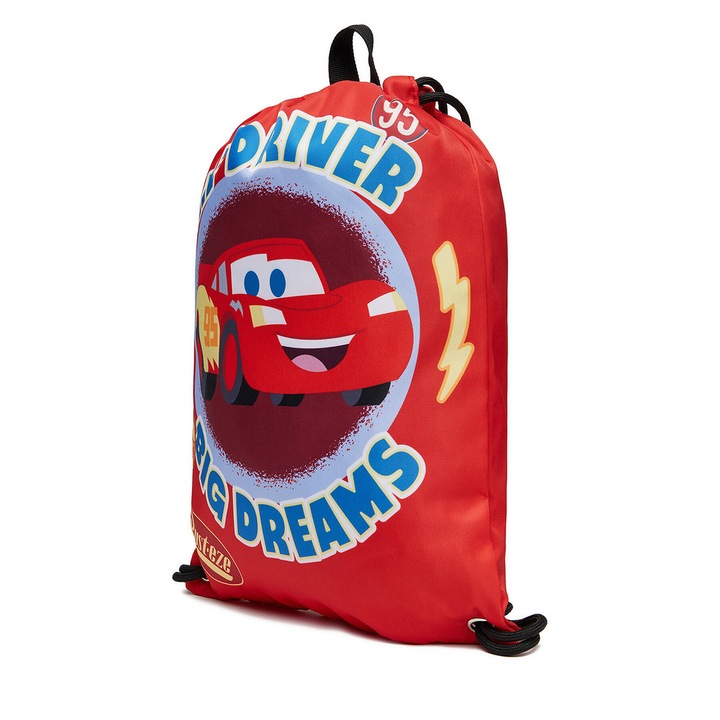 Iskolatáska Cars, piros, fiúknak