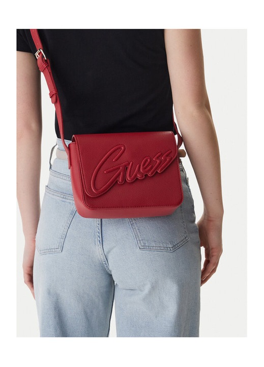 Guess G532 női táska, ökológiai, piros