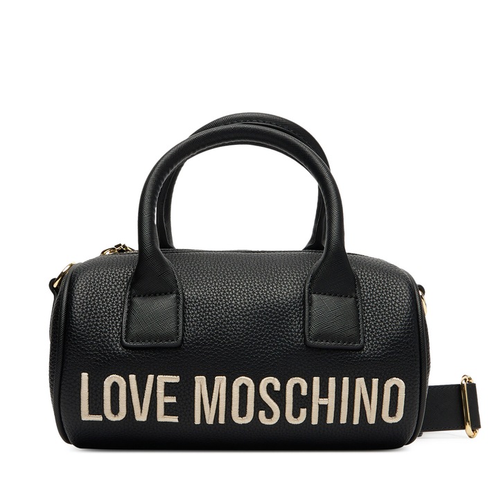 Női táska, Love Moschino, ökobőr, fekete