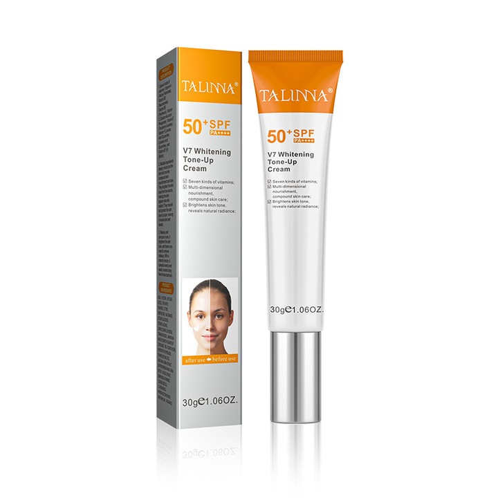 Крем TALINNA за естествен вид, овлажняващ, изсветляващ, нормална кожа, 50ml