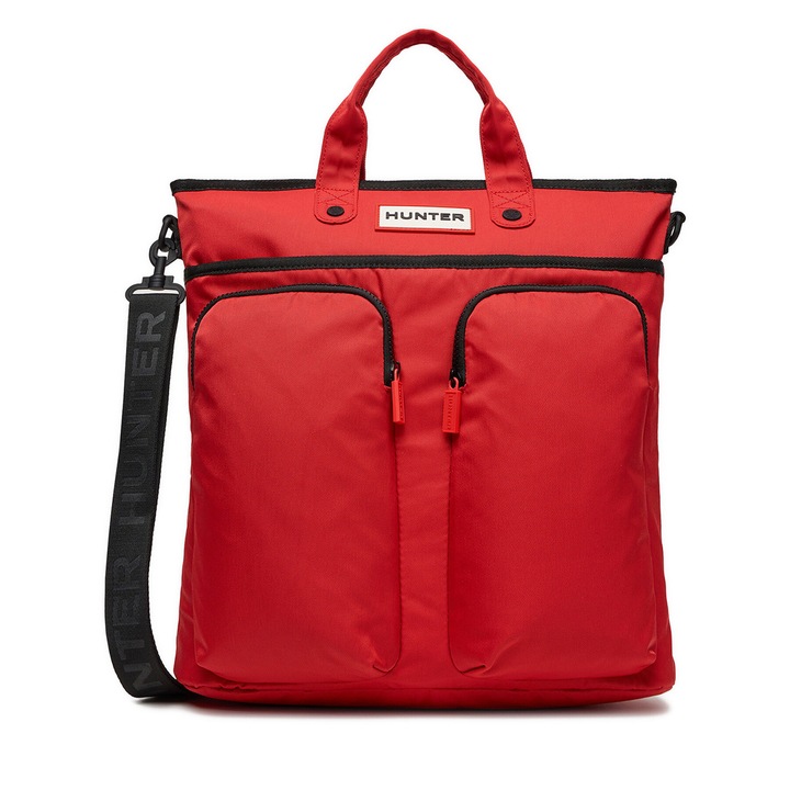 Unisex hátizsák, Hunter, piros, szövet