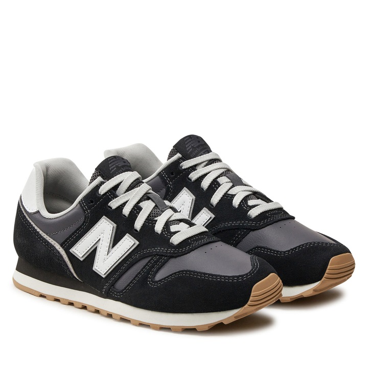 Унисекс маратонки New Balance, ML373AK2, екологична кожа, черни