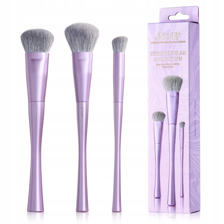 JESSUP Luxury Purple T513 sminkecset készlet, 3 darab