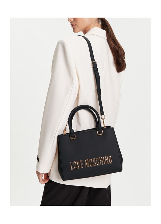 Love Moschino női táska, ökológiai, fekete, JC4022PP1NKD0000 modell