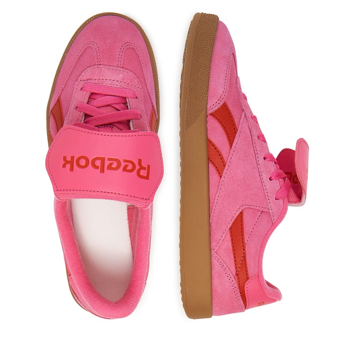 Adidasi Reebok, SMASH EDGE KILTY 100, rózsaszín, természetes bőr