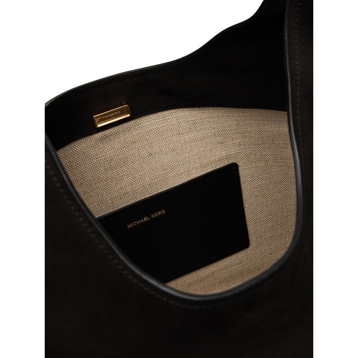 Geanta dama Michael Michael Kors Nolita, piele naturala, negru