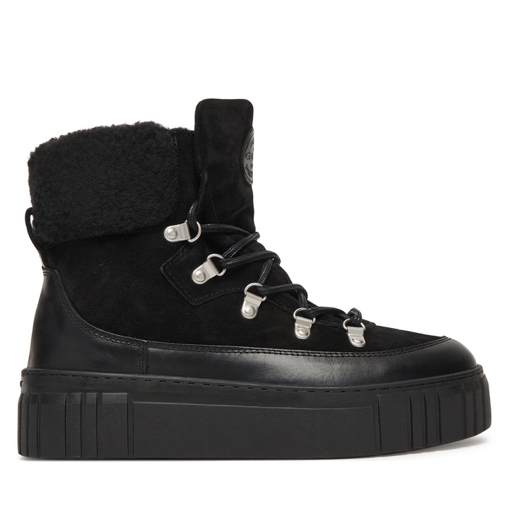 Ghete dama Gant G00, piele naturala, negru