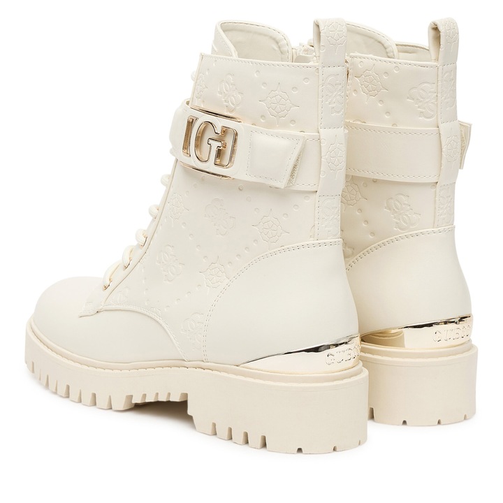 Női táska Guess IVORY FLTORA FAL10, ökológiai, elefántcsont színű