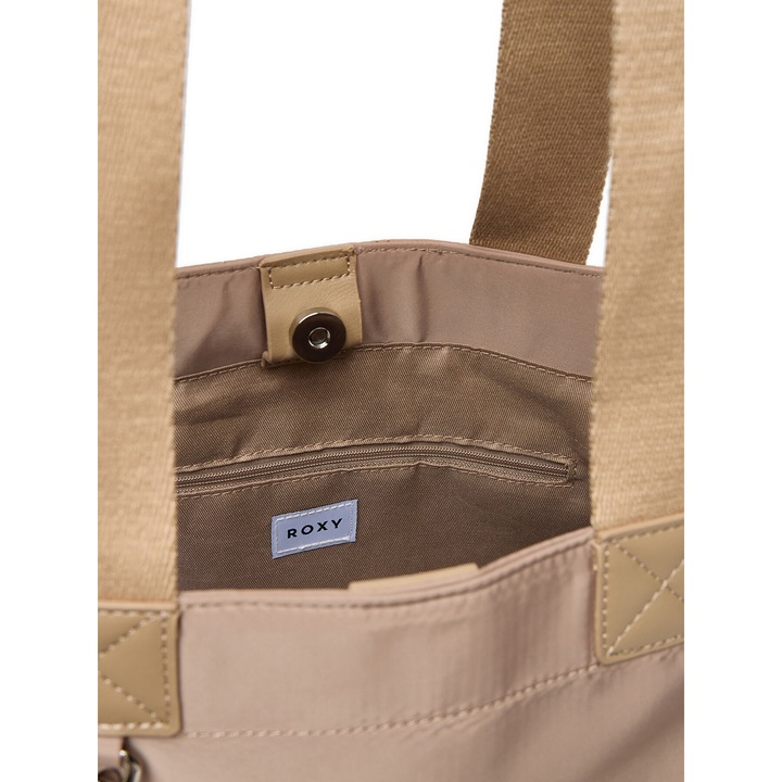 Női táska Roxy, C-ROXY-M-004-08 modell, bézs, textil anyag