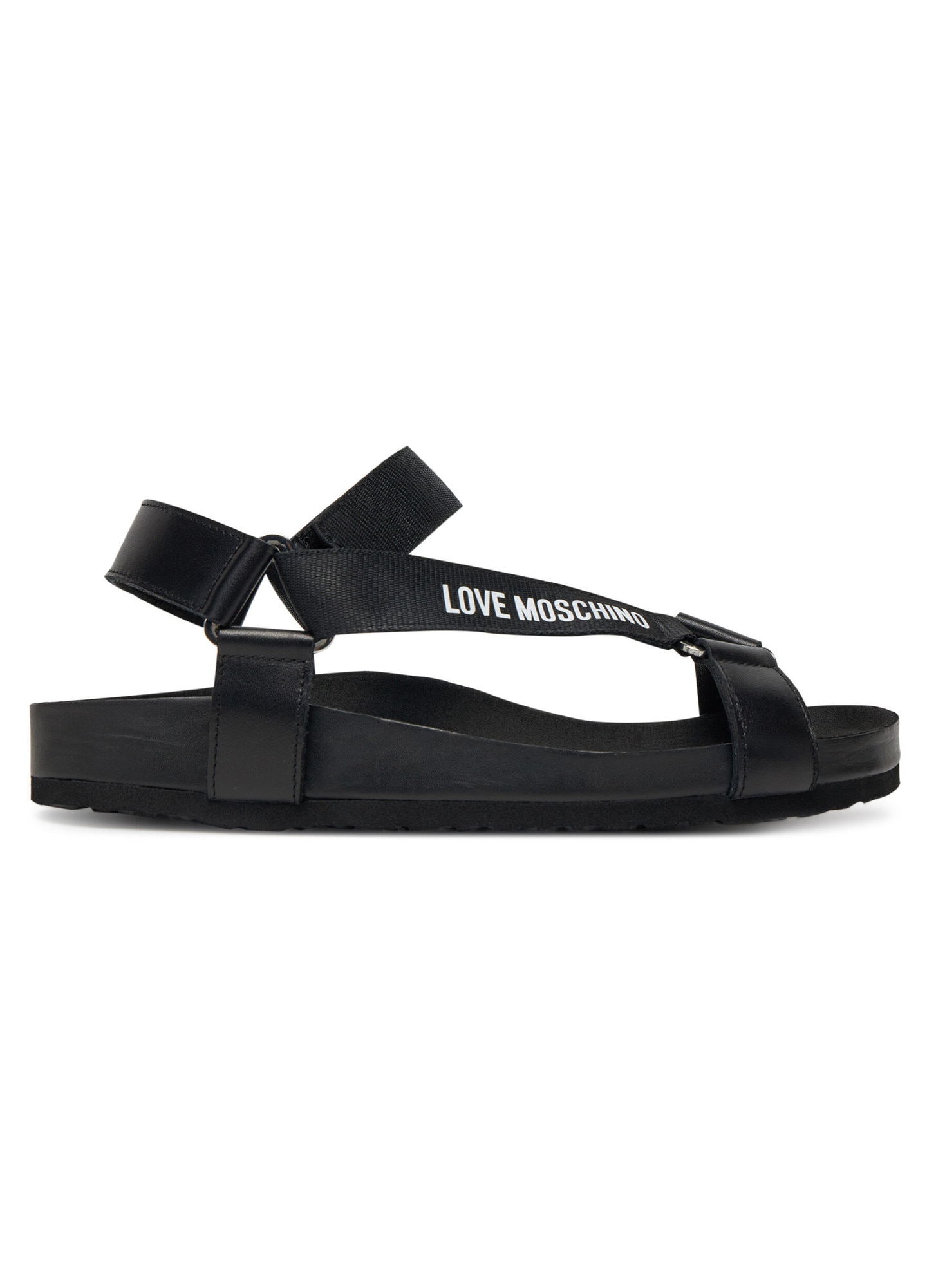 Sandale femei Love Moschino JA16287G0EJN3, Negru, 39 EU - eMAG.ro