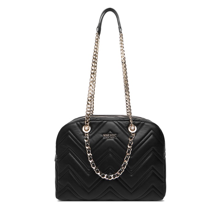 Női táska Nine West CEO-ALICE, fekete, textil anyagból