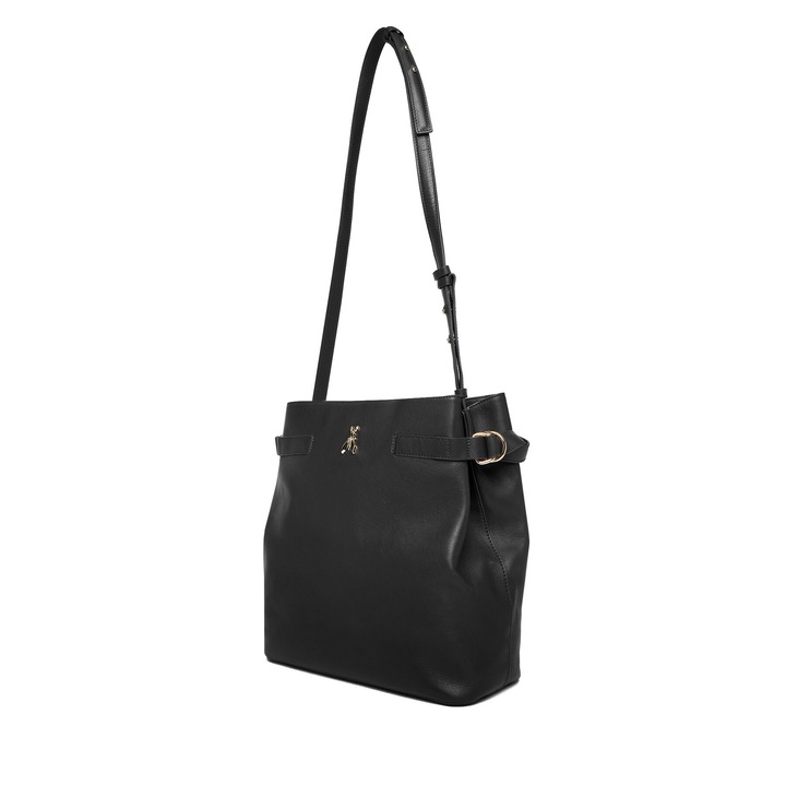 Patrizia Pepe női táska, 2B0150/L162-K103 modell, természetes bőr, fekete