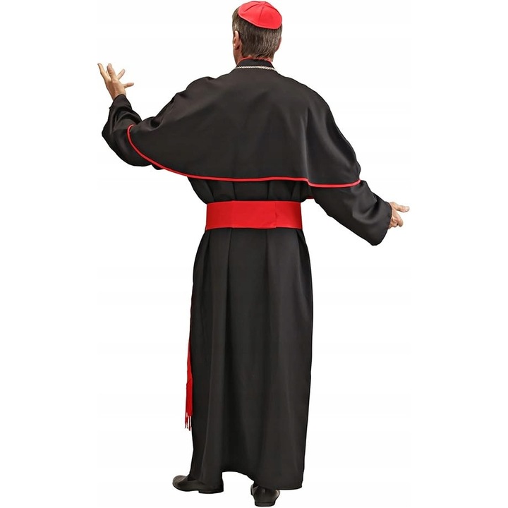 Halloween jelmez, pap, felnőtt, egy méret, maszk szettel