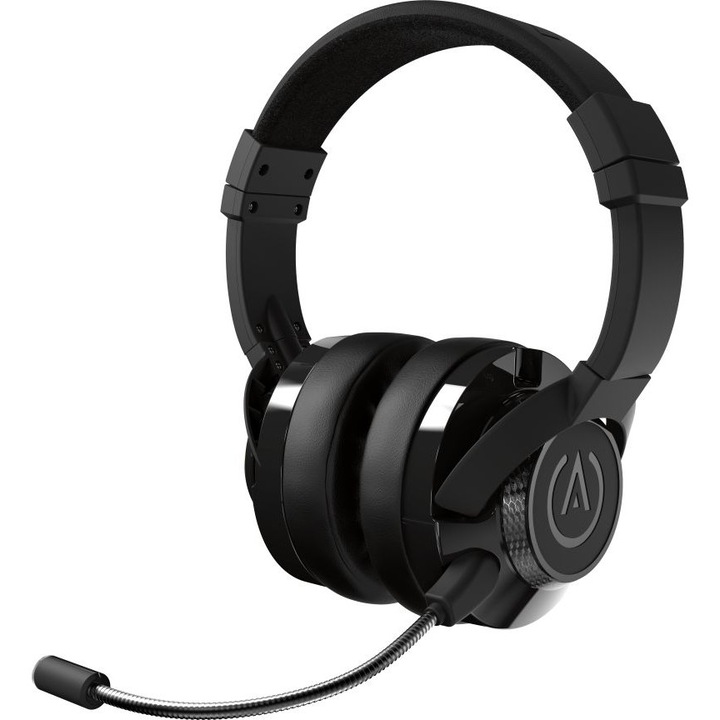 PowerA 1429148-03 Fusion, 3.5 mm Jack, 50 mm meghajtó, levehető mikrofon, Fekete, Gamer Headset