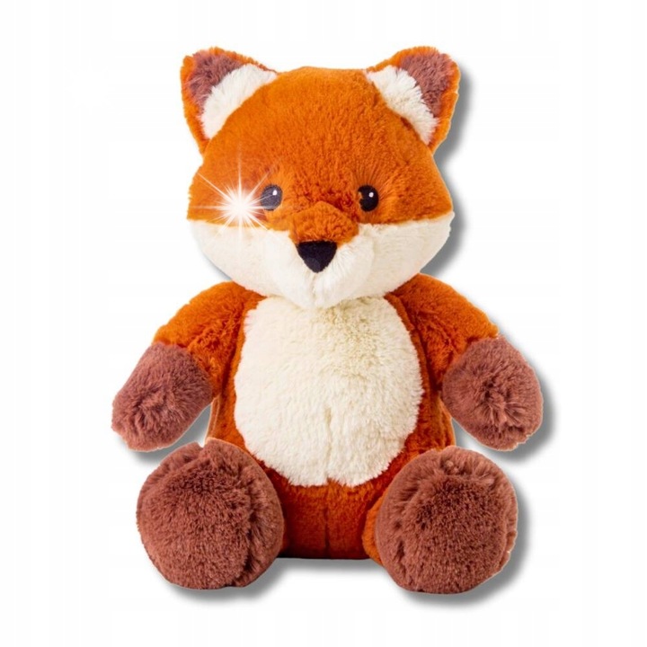 Плюшена играчка, лисица Франки, с 8 опции за звук, многоцветна, 30x25см