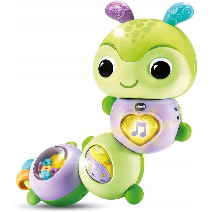 Capusa interactiva, multicolor, 1 an+, functii de vorbire, cantat, set de jucarii educationale