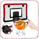 Kosárlabda palánk ajtóra, teljes készlet 2 labdával, pumpával, 40x26cm, pontszámlálóval