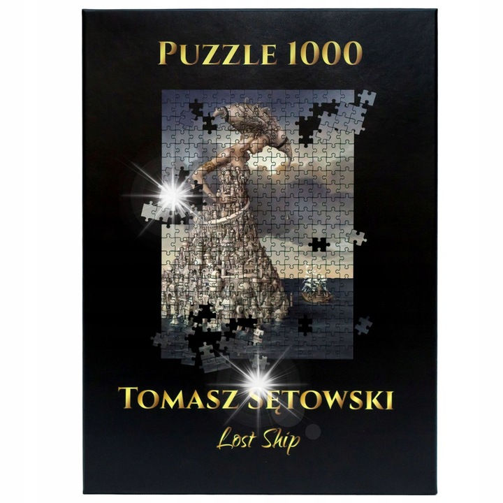 Puzzle 1000 darab, 80x56cm