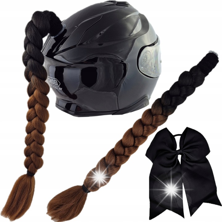 Аксесоар за каска за мотор, 60см, 5см ширина, закрепване с вендуза и 3М VHB лента