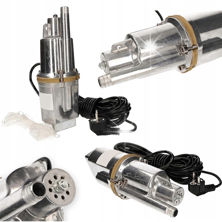 Pompa submersibila pentru apa curata si murdara, 600W, 1200 l/h, 10 cm x 28 cm