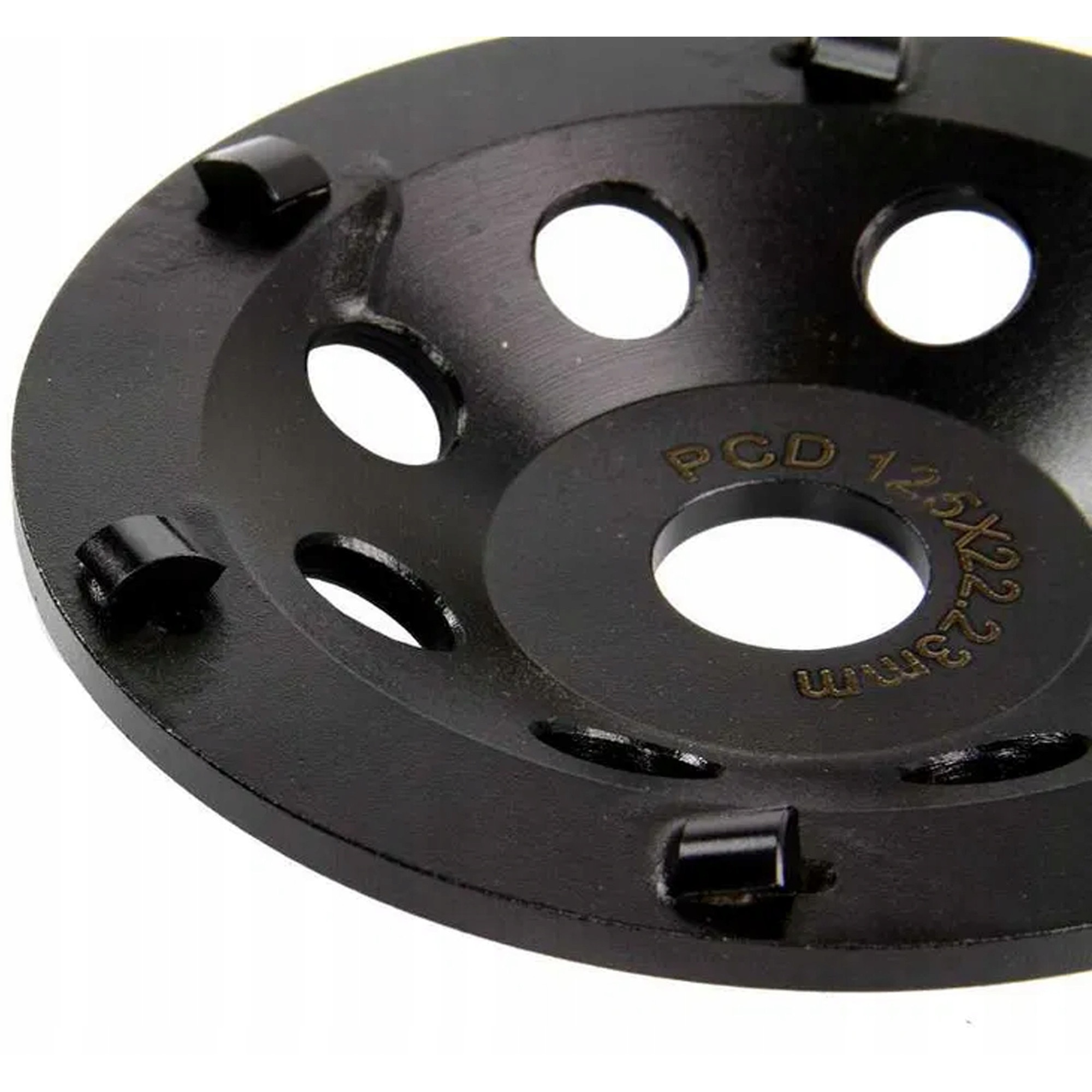 Disc diamantat PCD 125x22,23mm, 6 segmente, pentru bitum, subit