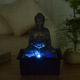 Декоративен LED фонтан, модел Zen, воден ефект, многоцветен, 30x45см