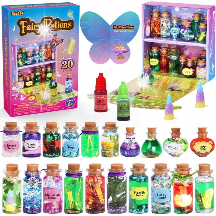 Set creativ pentru copii, multicolor, pentru realizarea de elixire magice