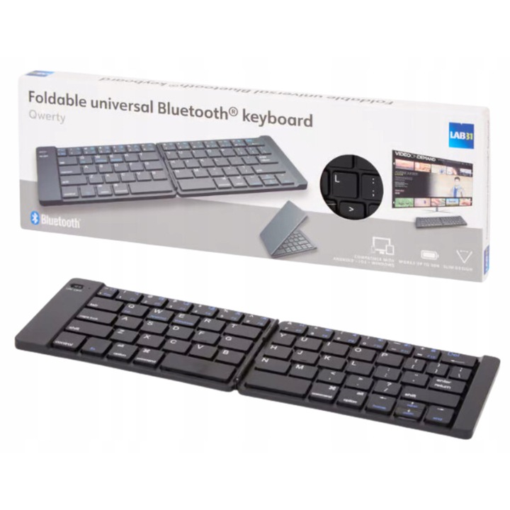 Tastatură mecanică gaming White Shark SHINOBI 2 cu fir, 61 de taste, switch-uri albastre, layout HU, negru