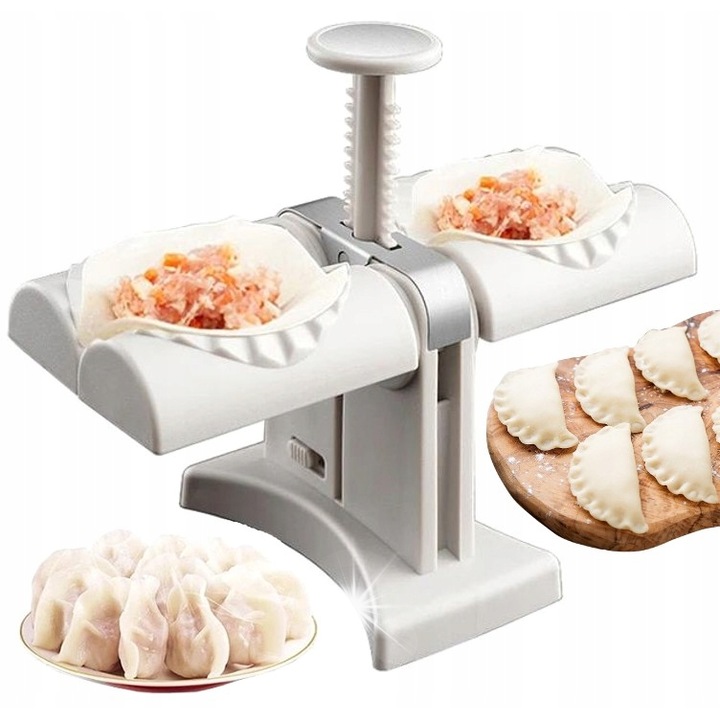 Masa de facut pierogi, 20x17x12 cm, doua la un moment dat, ABS, inox