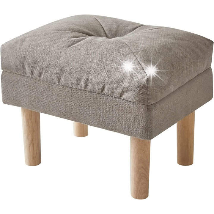 Taburet, 40cm, bézs