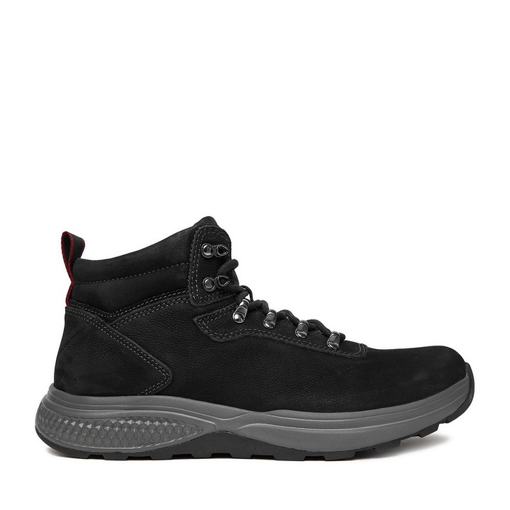 Ghete dama, Lasocki, piele naturala, negru, elegant, durabil, 43 EU