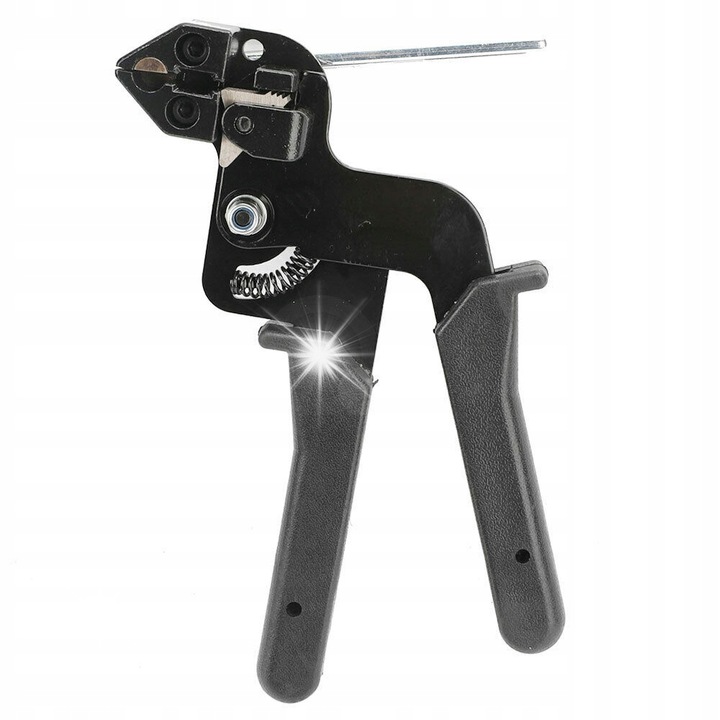 Преса за затягане на стоманена лента, 12 мм, черна, 210x120x12 мм