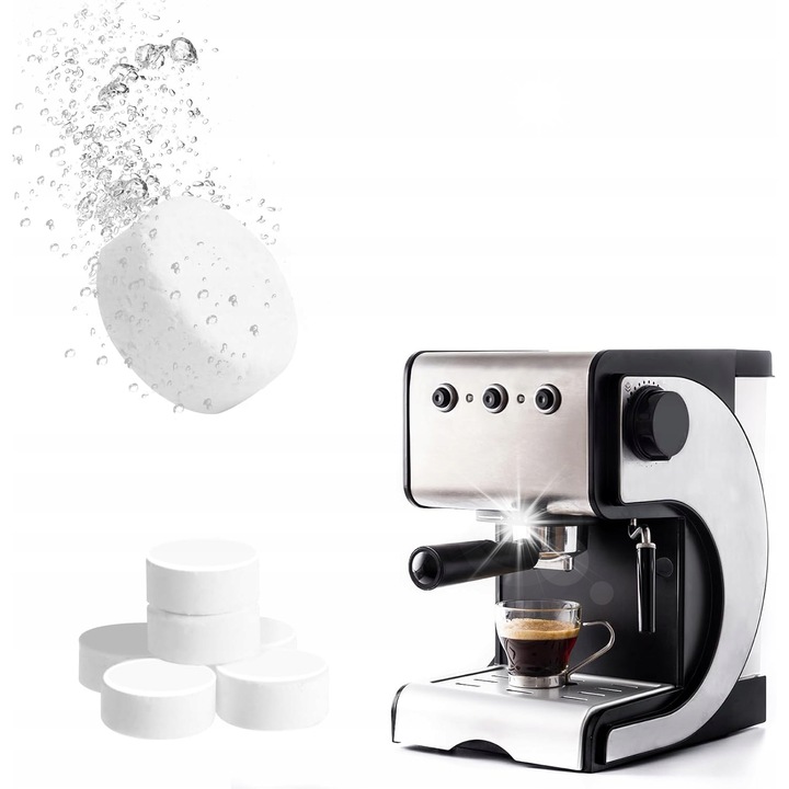Tablete de curatare pentru espressoare, 50 bucati, universale, eficiente