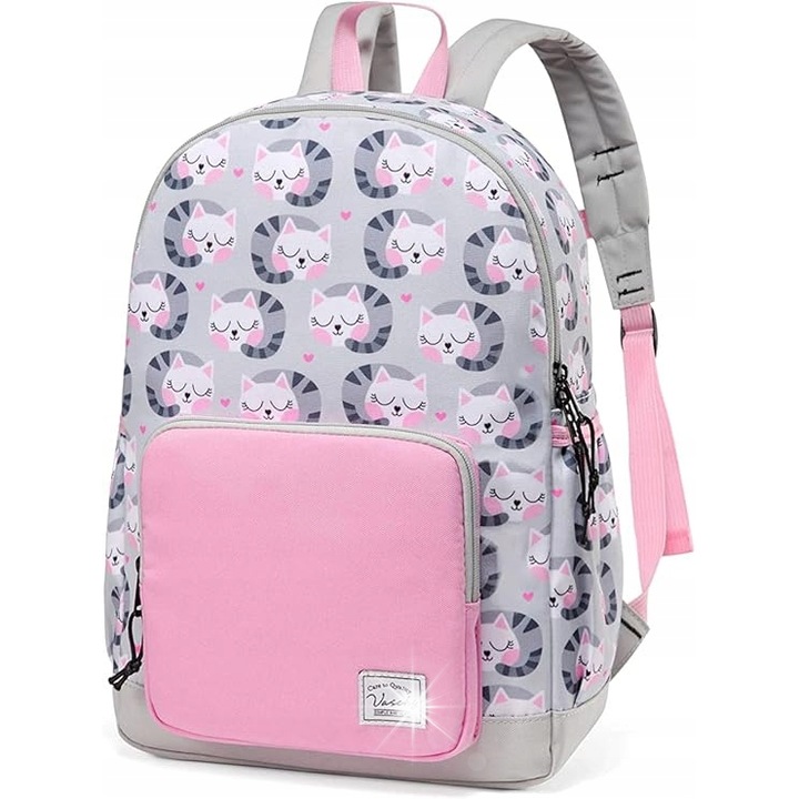 Ghiozdan pentru copii, design dinozauri, impermeabil, 26x11,5x37cm, 11 litri