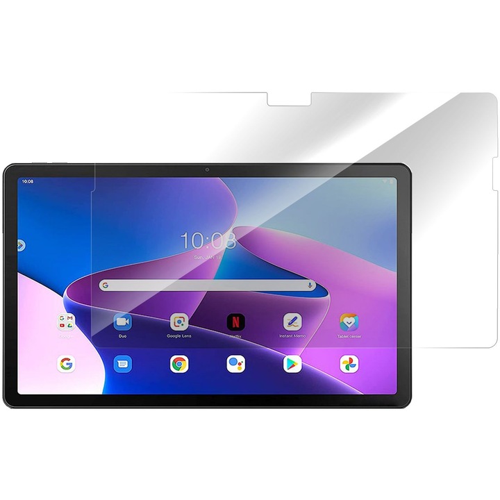 Folie protectie tableta, eSTUFF, Titan Shield, sticla securizata, pentru Microsoft Surface Go 4/3/2