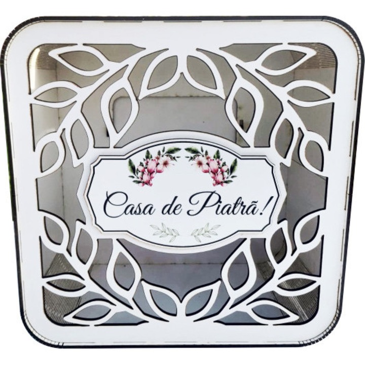 Casuta Dar Nunta, Dimensiune 250 x 250 x 150 mm