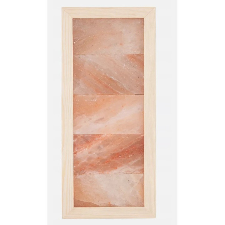 Lampa de sauna, accesoriu de sauna, lampa cu cristale de sare de Himalaya, 56x26 cm